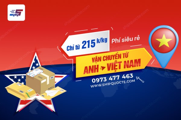 Gửi hàng Anh - Việt - Công Ty Ship Quốc Tế